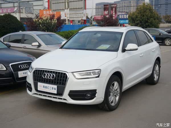 【图】成都二手奥迪q3 2015款 30 tfsi 舒适型_白色