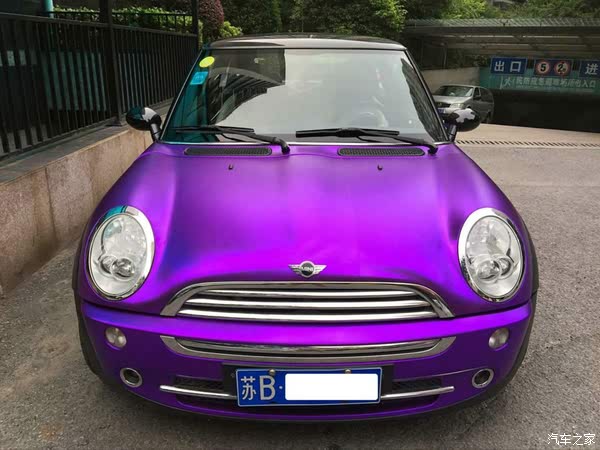 【图】无锡二手mini 2007款 1.6l cooper fun_蓝色_车