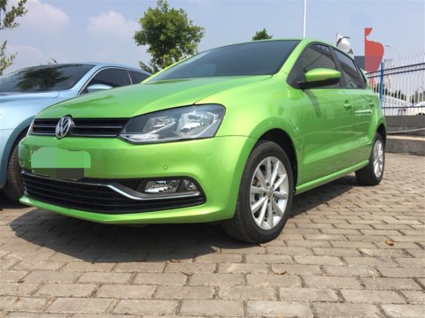 【图】赣州二手polo 2013款 1.6l 自动豪华版_绿色_车