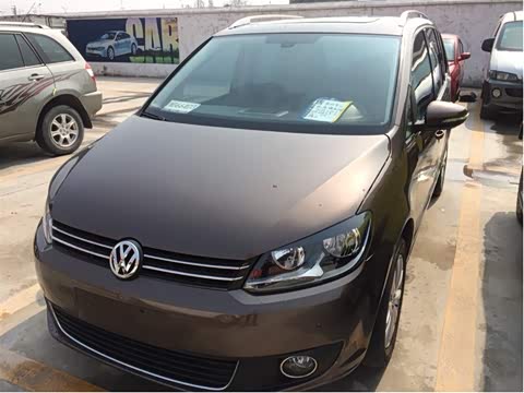 【图】金华二手途安 2013款 1.4t 自动睿智版5座_香槟色_二手车之家