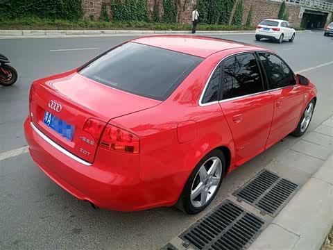【图】郑州二手奥迪a4 2008款 2.0t 自动豪华型_红色_二手车之家