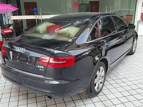 【图】六安二手奥迪a6l 2011款 2.4l 技术型_黑色_二手车之家