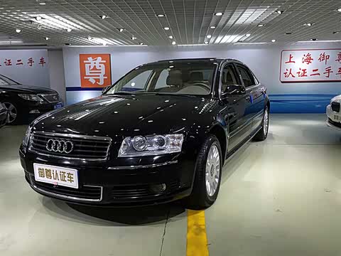 【图】上海二手奥迪a8 03款 3.0l 自动_黑色_二手车之家